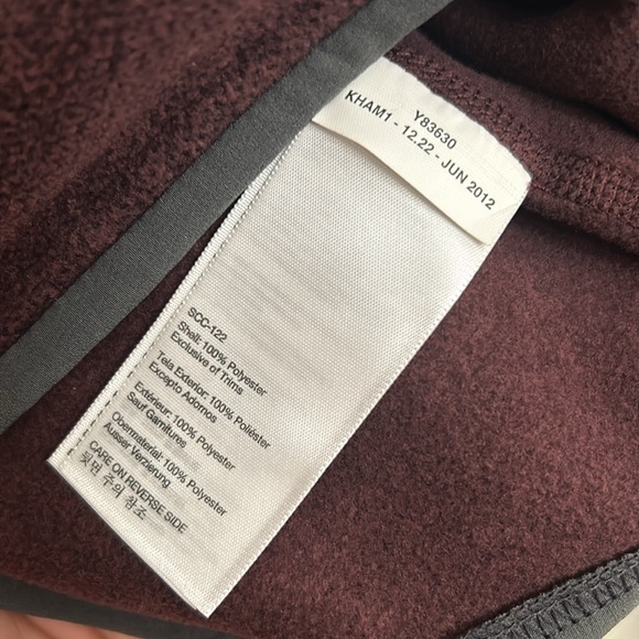 Marmot men’s burgundy sweater size XXL - Picture 7 of 7